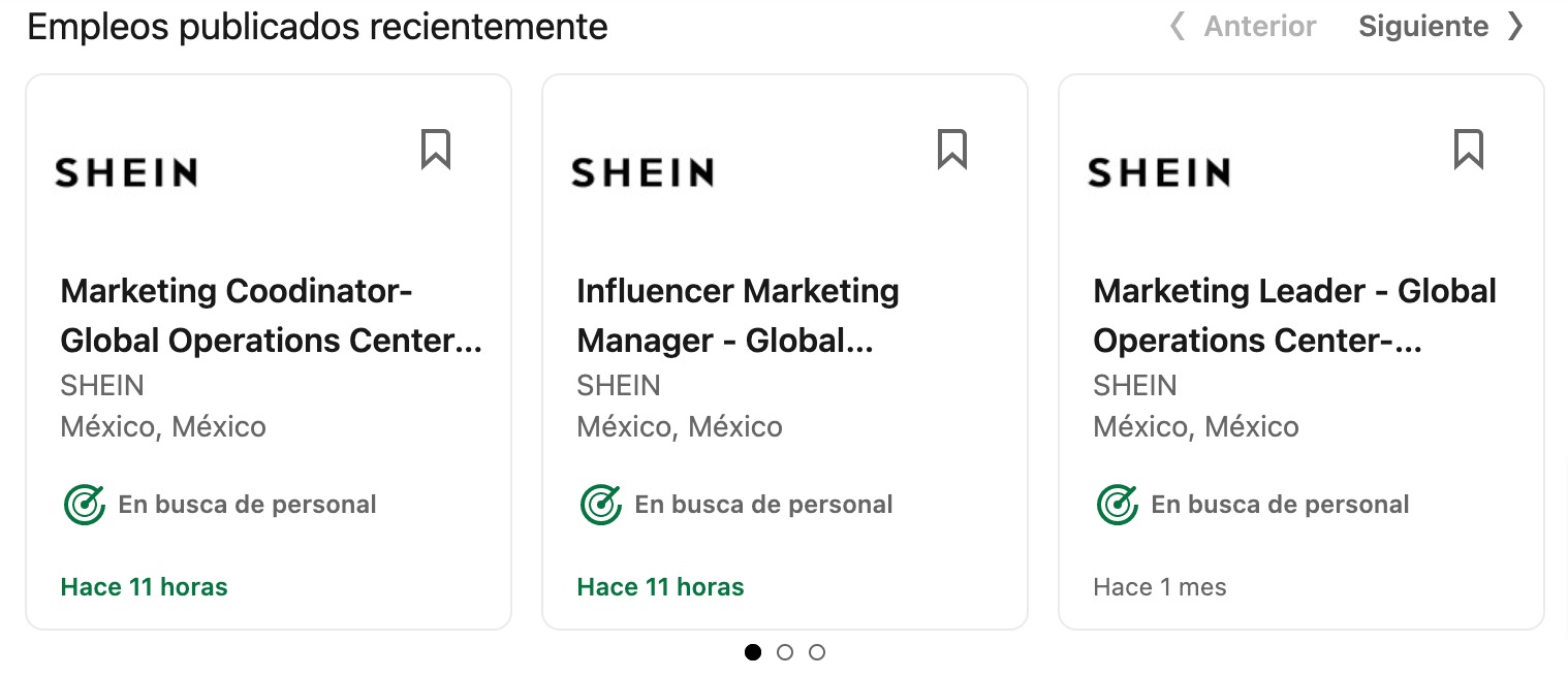 Shein Convocatoria Empleo Estas Son Las Vacantes Disponibles En