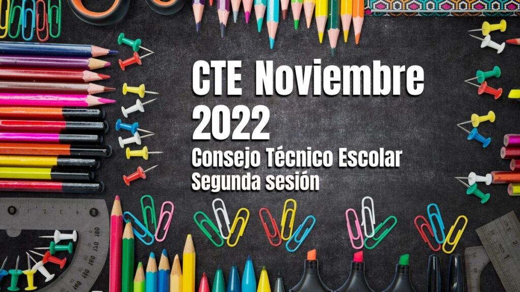 Gu A Cte Noviembre Segunda Sesi N Del Consejo T Cnico Escolar