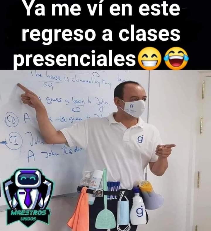 Memes del regreso a clases presenciales Unión Guanajuato