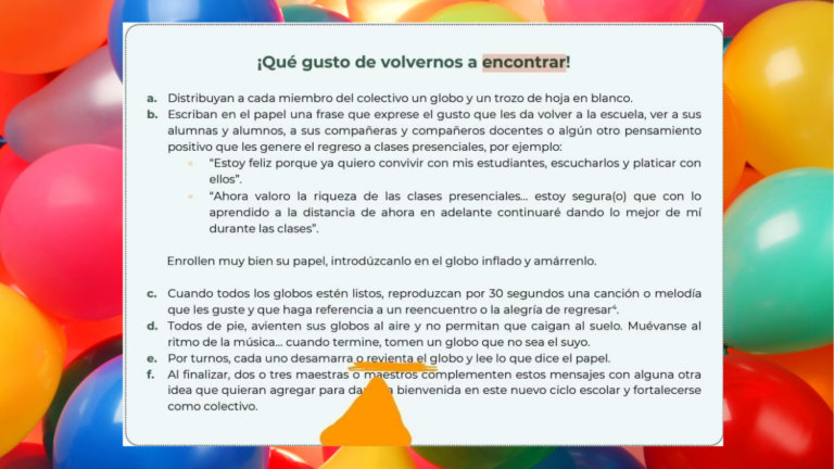 Sep Propone Festejar Regreso A Clases Presenciales Inflando Globos Unión Guanajuato 1197