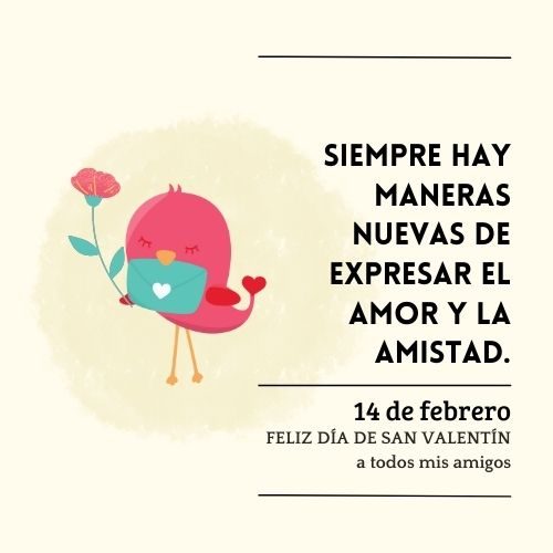 14 de febrero. Imágenes, cartas y frases de amistad para compartir el Día  de San Valentín 2022 | Unión Guanajuato