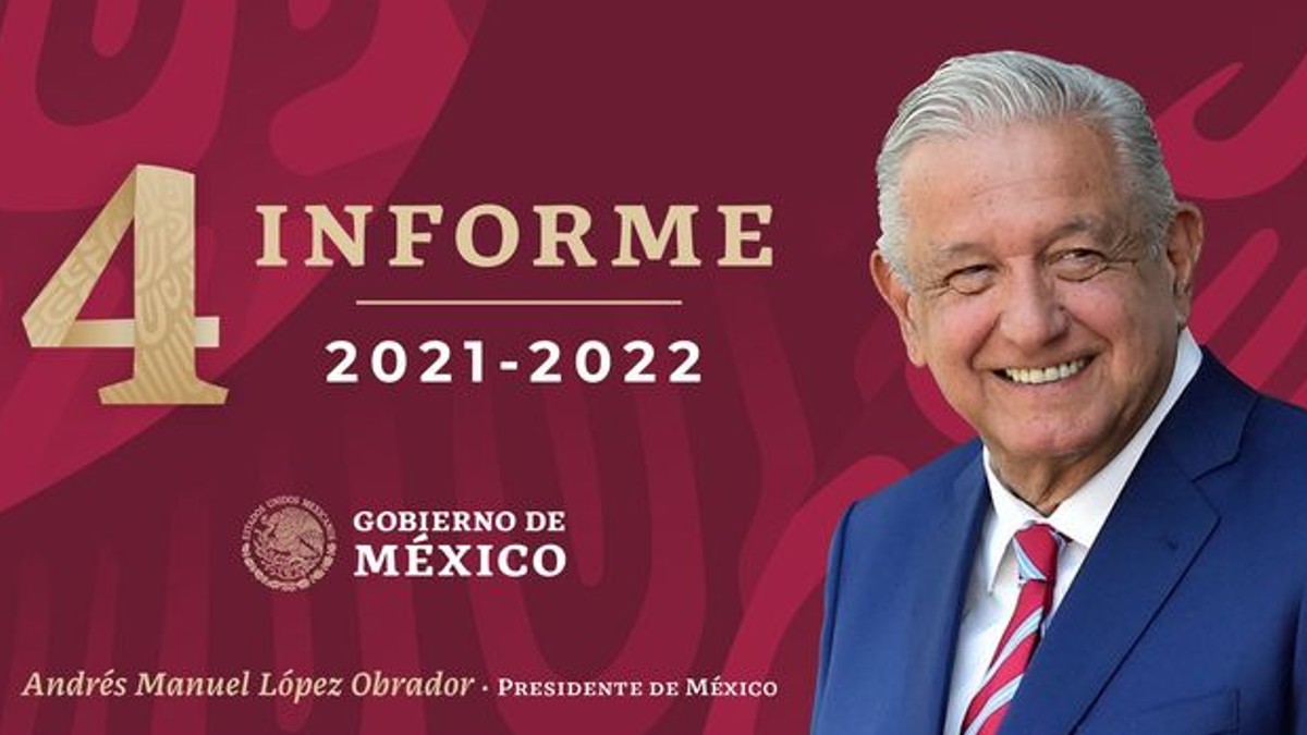 Cuarto Informe de Gobierno AMLO. Transmisión en vivo