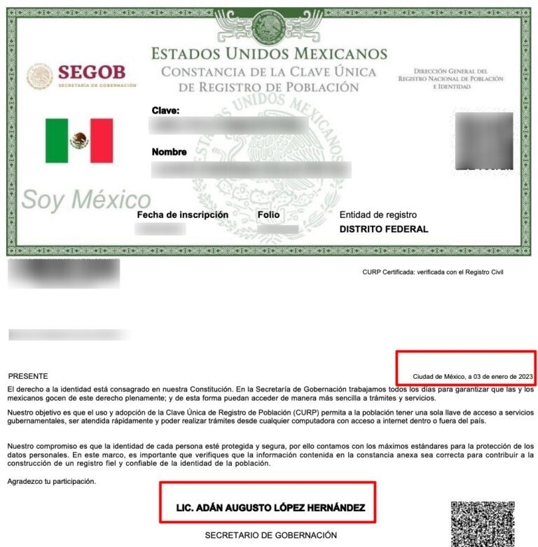 ¿ya Tienes Tu Curp Actualizada A 2023 Así La Puedes Descargar Unión Guanajuatoemk 9807